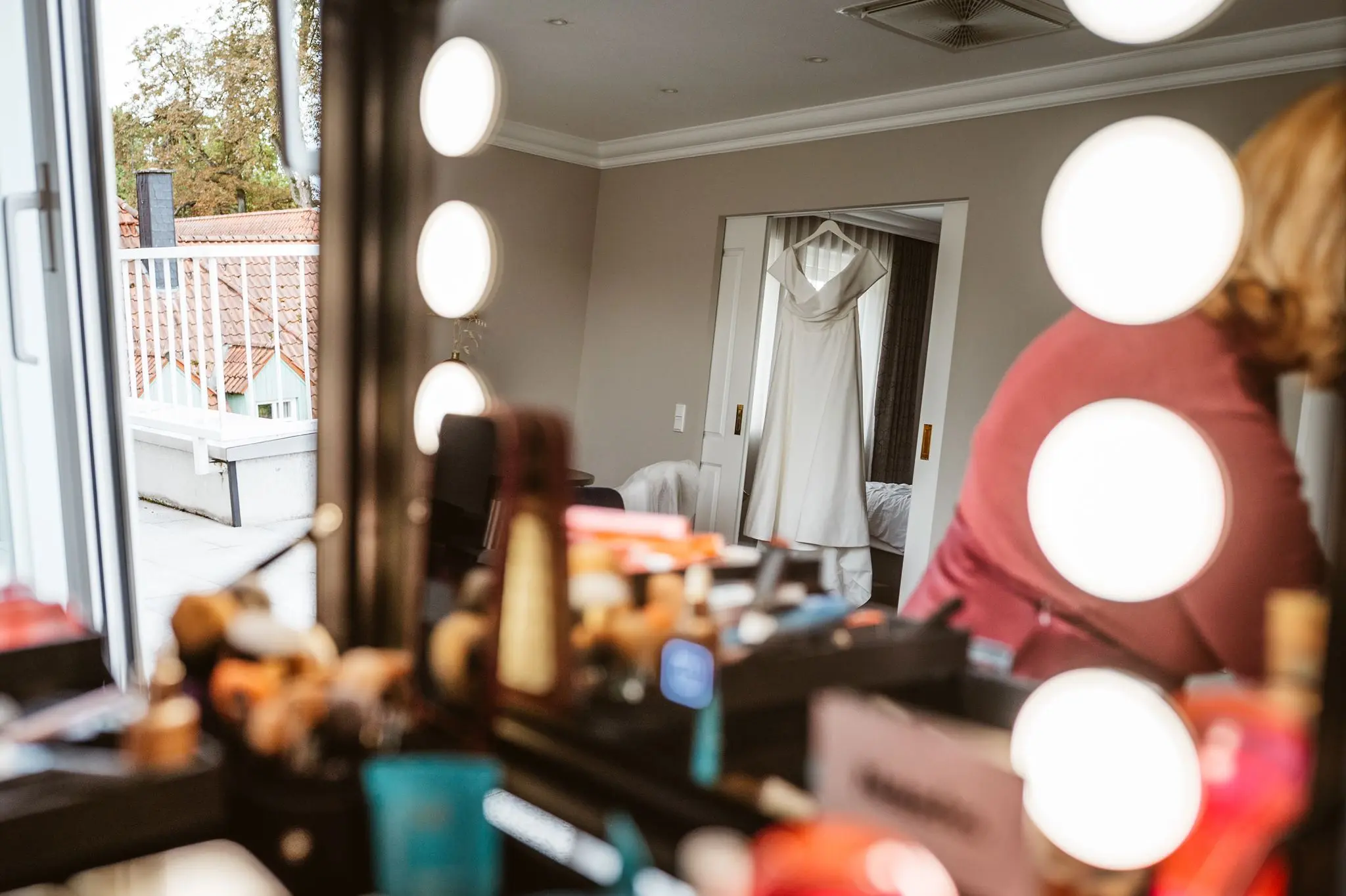 Arianes Getting Ready mit Natascha im Parkhotel Engelsburg