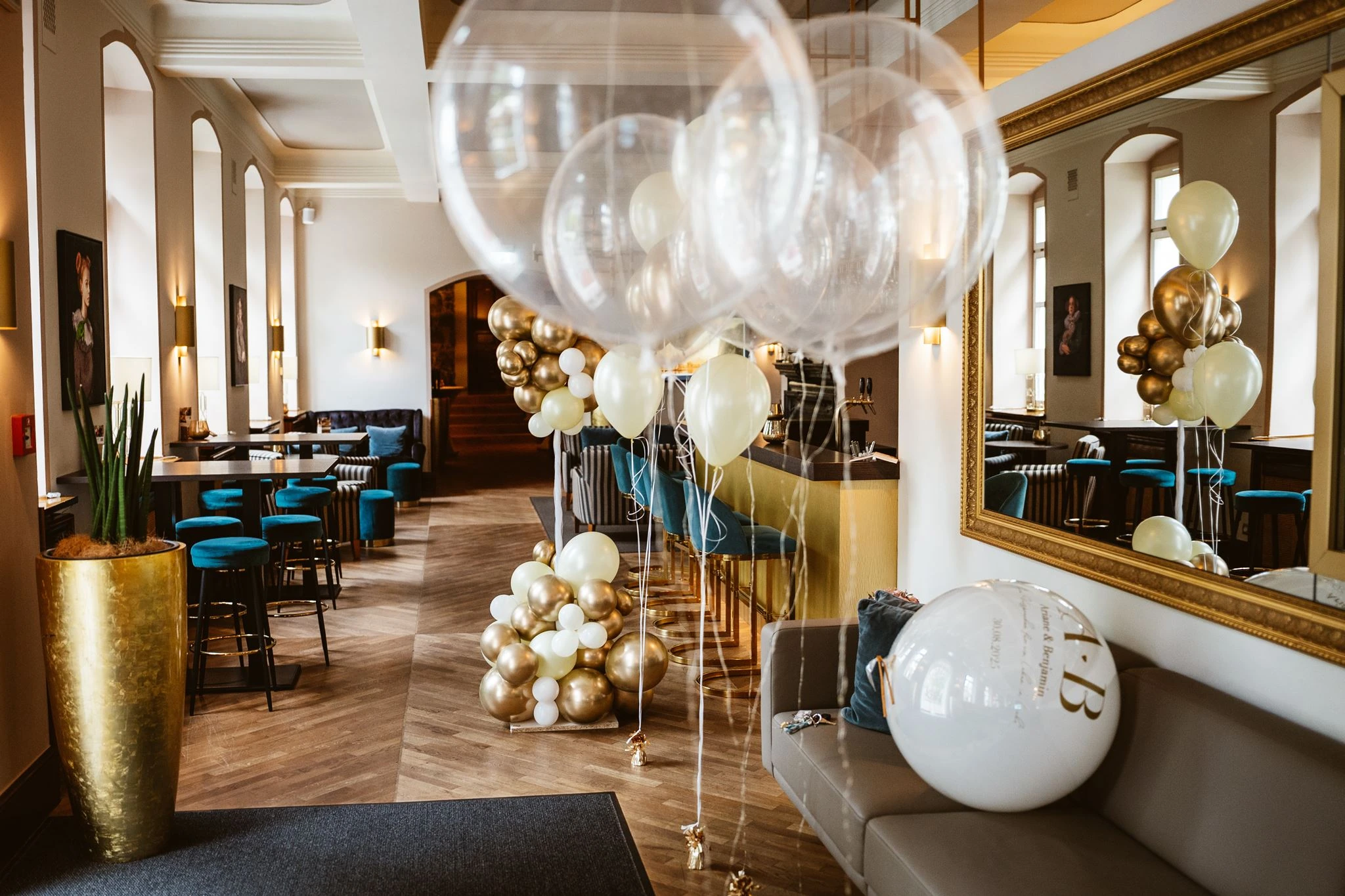 Getting Ready und Vorbereitungen im Parkhotel Engelsburg
