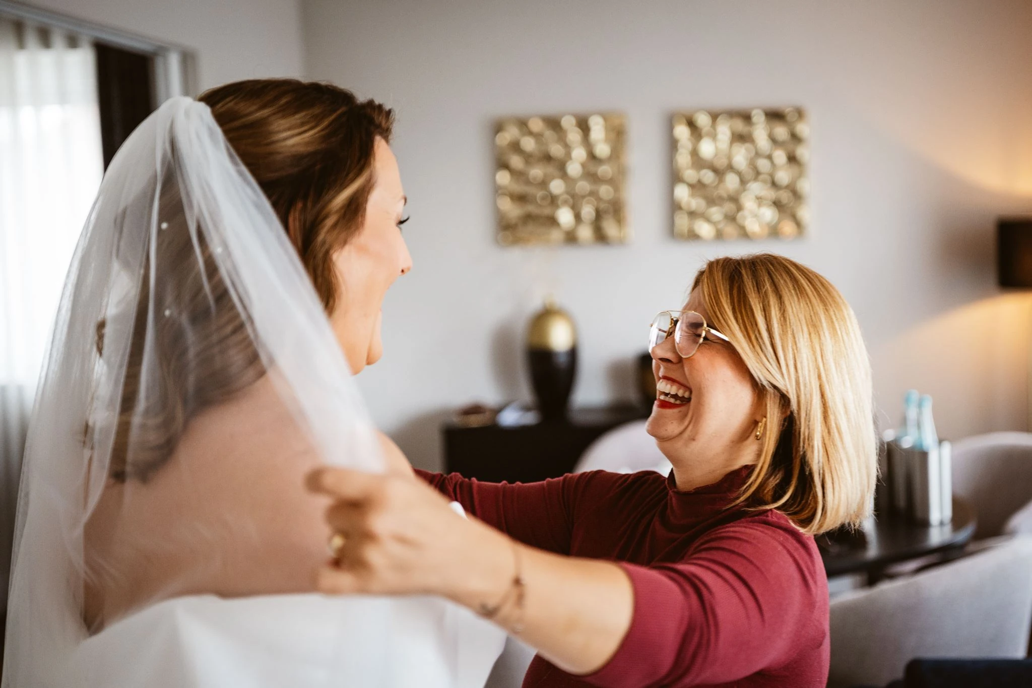 Getting Ready und Vorbereitungen im Parkhotel Engelsburg