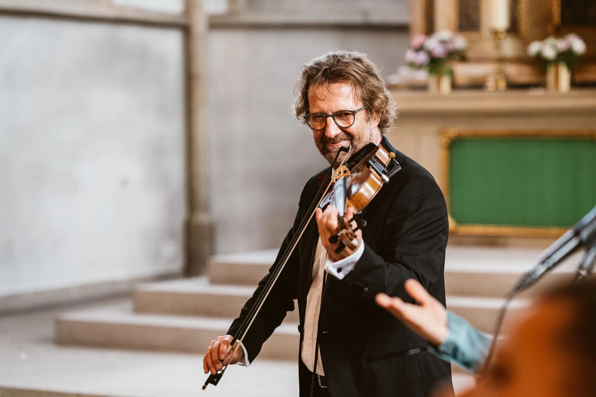 Kirchliche Trauung von Ariane und Benjamin in St. Peter