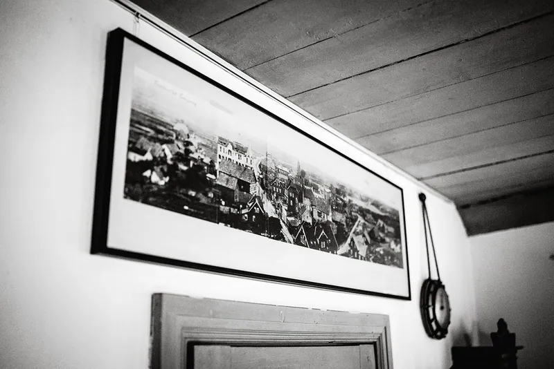 Fotografie an der Wand des Seemannshus