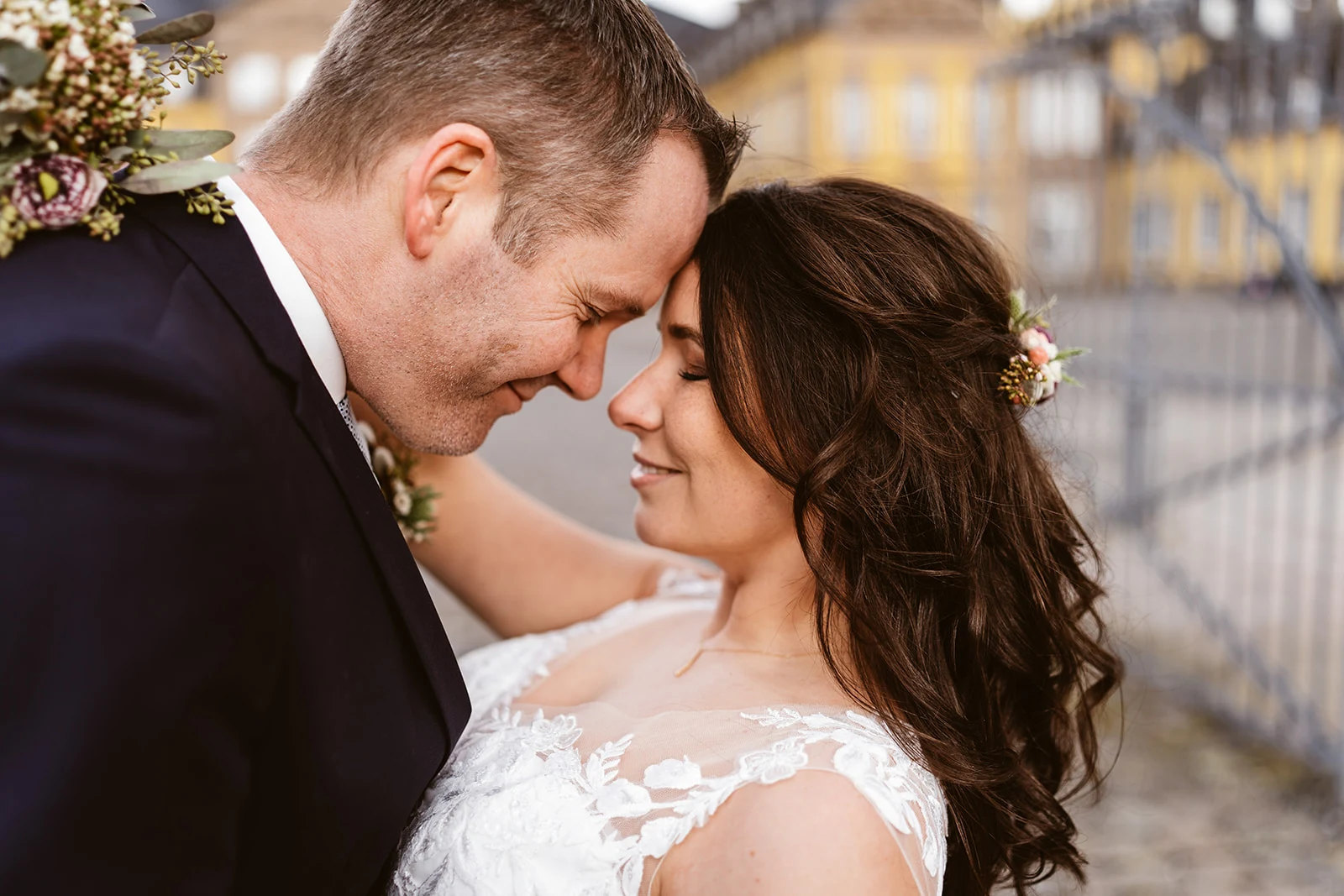 Svenja und Florian ganz nah beim Paarshooting